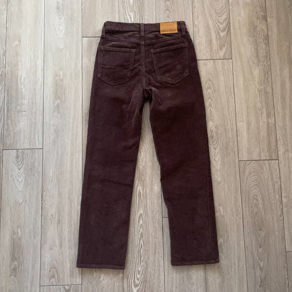 Aritzia | Denim Forum Arlo Hi-Rise Straight Corduroy Pant - Size 26 - Picture 5 of 13